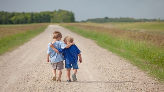 kindness-boys-on-path